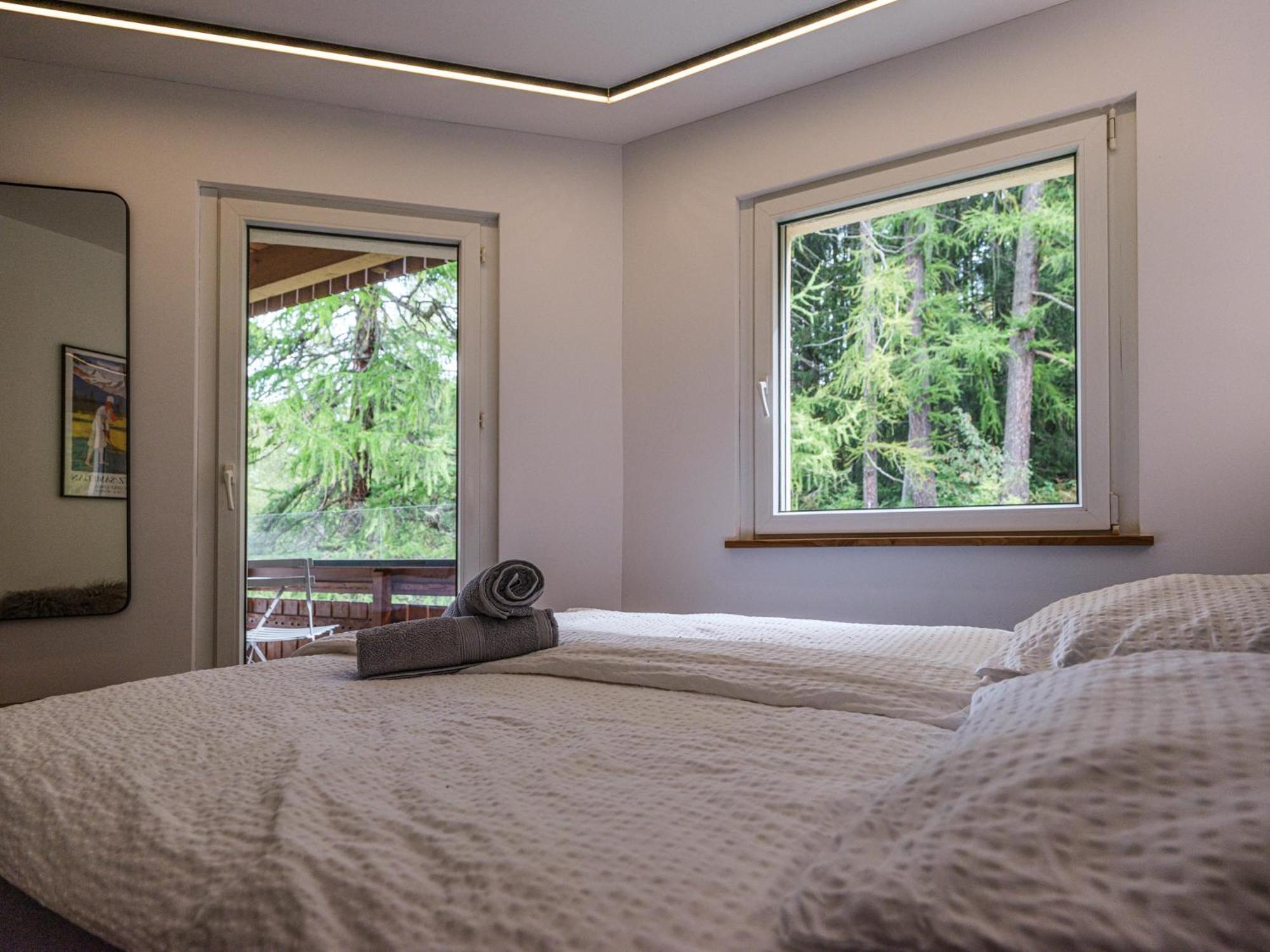 Luxury Mountain Apartment With Private Sauna And Underground Parking St. Moritz Exterior foto