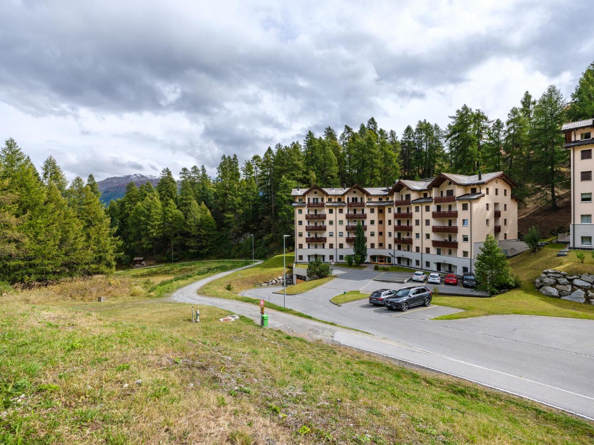Luxury Mountain Apartment With Private Sauna And Underground Parking St. Moritz Exterior foto